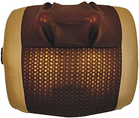 Cervical Massage Neck Shoulder Waist Back Multi-Function Massage Pillow 400*180*310mm , brown