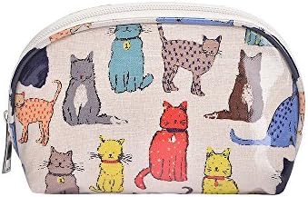 Cute Cats Print Medium Waterproof Makeup Bag Pouch Brushes Pencil Case Ladies Fashion