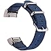 Produktbild Chofit, Ersatz-Armband für Fitbit Charge 2, Nylon, mit Doppelmetall-Schnalle, 13 cm - 20 cm, blau
