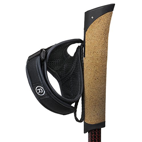 Nordic Walking Stöcke Wanderstöcke RED SPHERE aus Aluminium in vielen Längen von BB Sport - 7