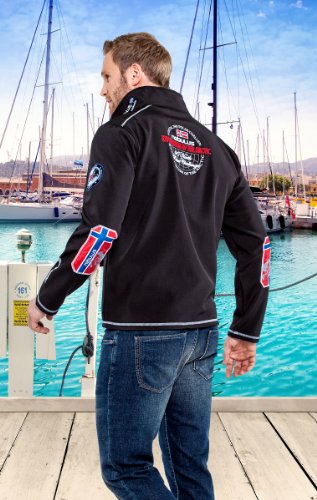 Nebulus Maestro High End - Chaqueta para Hombre (Tejido Softshell) Negro Negro Talla:XX-Large - Nebulus