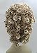 New Luscious Curly Synthetic Claw Clip Ponytail Hair Piece up do Clipin bun12" Hairpieces UK (Dark Mix Blonde #27/613)