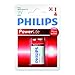 Price comparison product image Philips Powerlife 6LR61 9V Alkaline Battery
