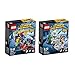 Produktbild LEGO DC Super Heroes 2er Set Mighty Micros 76069 76070 Woman vs Doomsday + Batman vs Killer Moth