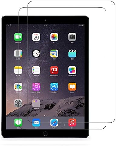 iPad 9.7" Glass Screen Protector For iPad Pro 9.7" / Air 2 / Air ,[2-pack], Tempered Glass Screen Protector for iPad 9.7-inch, Apple Pencil Compatible/ Bubble-Free/ Anti-Fingerprint