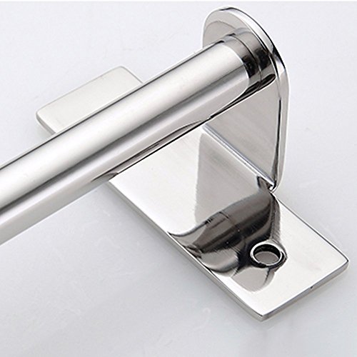 ConCo Küchenbesteck Küchenhelfer Set aus SUS304 Edelstahl Hängeleiste Küchenutensilien Kochzubehör Set 8 Haken – 50cm Doppel Schiene (50cm Single Schien) - 3