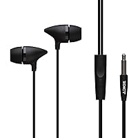 EDICT by Boat Strikers EEP01 Wired in Ear Earphone with Mic (Black)