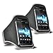 Produktbild ONX3® - TWIN PACK - Samsung Galaxy Beam 2 verstellbarem Schultergurt Jogging Wandern Gymnasium Sports Armband (weiß)