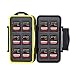 Produktbild König der Flash Memory Card Case Rugged Professional (12 x SD) Wasserdicht Schwarz