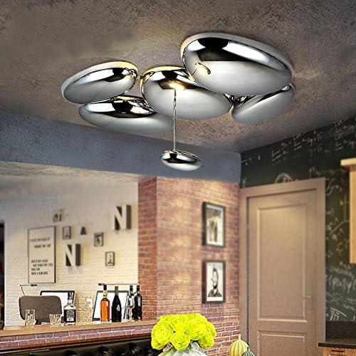 Creative modern minimalist living room bedroom ceiling study restaurant ceiling personality Nordic Conference Room,Dia450xH250mm