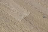 Fábrica toma de corriente SS008 mano Tejano Blanco y Natural oil3layer para suelos de madera 1860 * 190 * 15/4 mm
