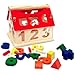 Youpin Digital Number House,Wooden Intellectual Building Blocks Disassembly Educational Intellectual Toy Porous Cognitive Smart House for Kids Child Early Childhood Baby