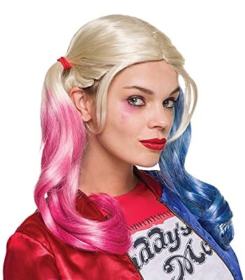 RubieŽs Rubie's Perruque Suicide Squad Harley Quinn officielle (Taille unique)