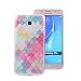 Produktbild Galaxy J7 2016 Glitzer Handyhülle,Tpu Bumper Hülle für Samsung Galaxy J7 2016,Leeook Kreative Stylish Bunt Platz Muster Glänzend Glitzer Schutz HandyHülle Slim Fit Bling Shiny Weich Gel Silicone Rückseite Hülle TPU Tasche Schale Bumper Ultradünn Flexibel Schutzhülle für Samsung Galaxy J7 2016 + 1 x Schwarz Eingabestift-Bunt Platz