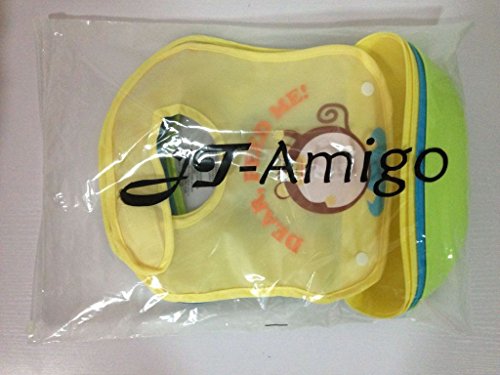 JT-Amigo 4er Set Baby Lätzchen mit Auffangschale, Baumwolle, Wasserdicht - 7