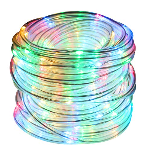 Tubo di luce esterna B-right Tubo di luce a LED Luci da fata, lucine esterne, IP65 impermeabile, tubi di luce Luci di Natale, multicolore (tubo separato, non include una spina e telecomando)