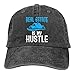 Produktbild linranshangmao Immobilien ist Meine Hektik lustige Grundstücksmakler Geschenk Unisex gewaschen Twill Baumwolle Baseball Cap Vintage Verstellbarer Hut