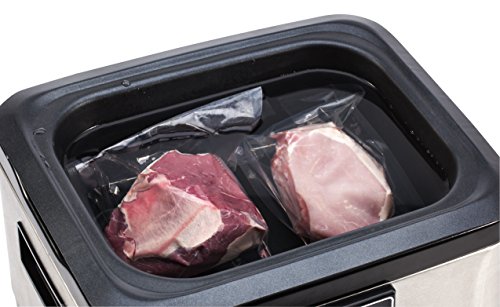 Cookmania! – Niedertemperaturgerät „Sous-Vide-Meister“ inkl. 1x Profi Rack gratis, mit verbesserter Software bzgl. Genauigkeit und Einstellmöglichkeiten für Temperatur und Zeit während des Garvorgangs - 2