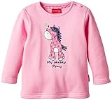 SALT AND PEPPER Baby Girls B Sweat my Pony cheeky Pony Plain Crew Neck Long Sleeve Sweatshirt