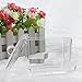 Voberry® 1 Clear Pcs Q-tip Swab Acrylic Cotton Organizer Box Cosmetic Stick Holder Storage