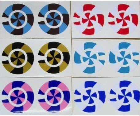 Lawn Crown Green Indoor Bowls Spiral ID Identification Markers Set Of 4