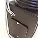 4 Piece Black Hair Salon Backwash Unit & Chrome Chair Furniture Set