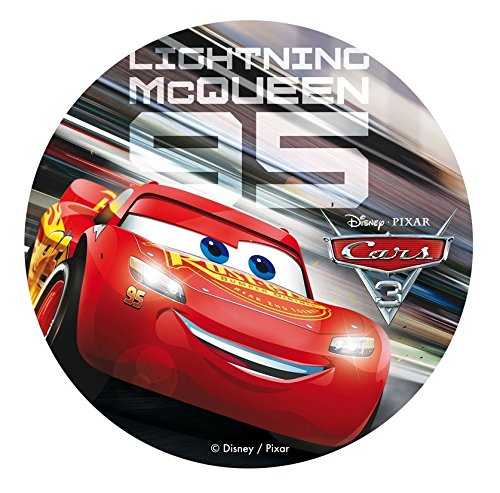 Book's Cover of Disque Azyme CARS Disney 20cm  Décoration Gâteau Anniversaire  077