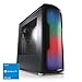 Produktbild Kiebel Gamer-PC [184543] PC Intel i7 8700 6x3.2GHz | 16GB DDR4 2666 | 250GB M.2 SSD Intel | nVidia Geforce GTX 1070Ti 8GB | ASUS | Windows 10 | Gaming Computer