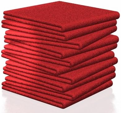 All Shine Microfibres Cloths Large 40 x 40 Super Plush Towels, Long Lasting, Ideal for Any Surface