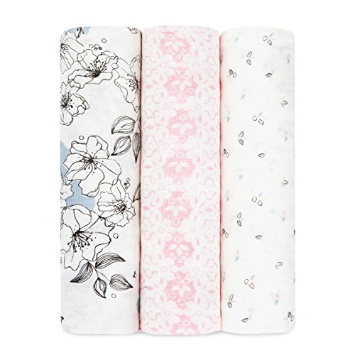 aden + anais 3er Set pucktücher Tücher Bamboo Meadowlark - 3