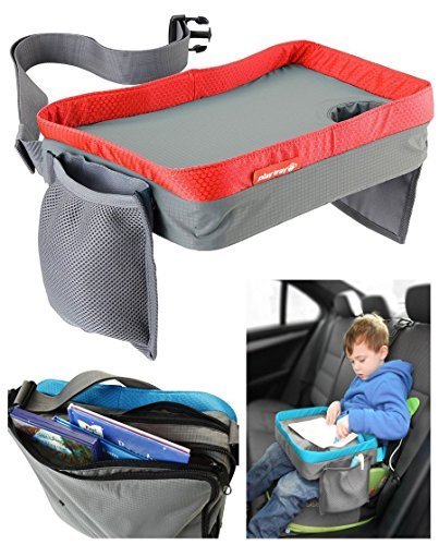 Creative 7 Kinder Play Tray Spiel und Esstisch Knietablett Rot