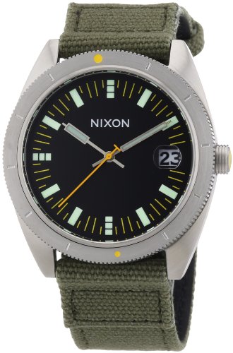 Nixon Herren-Armbanduhr XL Rover II Analog Quarz Textil A3551089-00 Nixon Herren-Armbanduhr XL Rover II Analog Quarz Textil A3551089-00