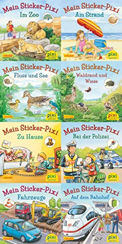 Pixi-8er-Set 234: Pixis neue Sticker-Bücher (8x1 Exemplar) (234)