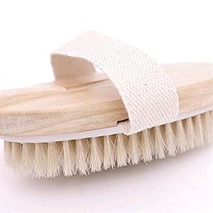 Sichun Luxury Body Brush Fantastic Dry Brush or Bath Brush for Cellulite Reduction Skin Exfoliation Bath Body Brushes…
