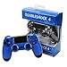 Price comparison product image RQINW PS4 Gaming Controlle Wireless Bluetooth Gamepad, USB Charging, Vibration Feedback,Gaming Controller Applicable for PS4 (Blue)