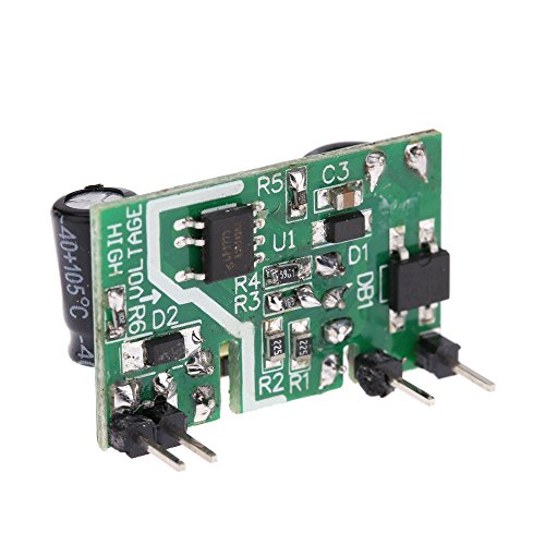 KKmoon Power Supply Board Modulspannung Umwandlung 100-240VAC/140-340VDC auf 5V Kurzschlussschutz (Weiß,5V) - 5