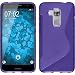 Produktbild PhoneNatic Case für Huawei Nova Plus Hülle Silikon lila S-Style + 2 Schutzfolien
