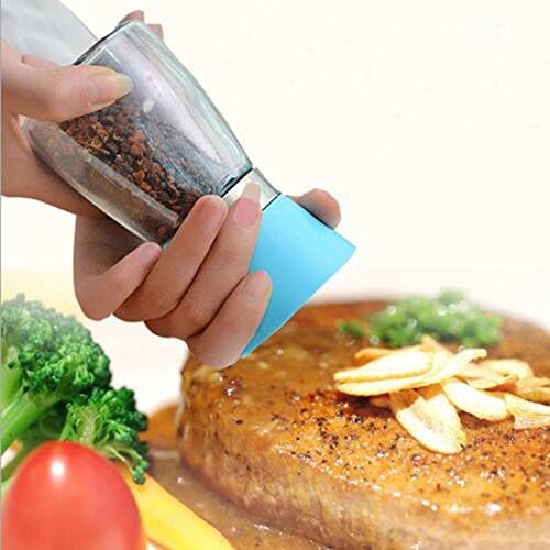 Dabbie Kitchen supplies manual pepper sesame grinder creative barbecue seasoning bottles glass cans