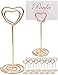Produktbild HomeTools.eu® - 12x Tisch-Karten, Visiten-Karten Halter Herz | für Buffet, Party, Feier, Hochzeit, Deko |, 8,5 x 3cm, 12er Set