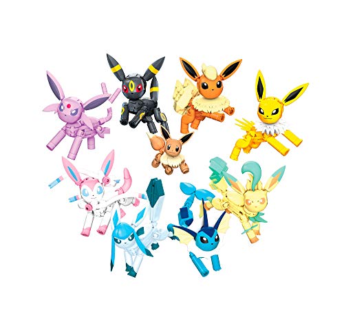 Mega construx pokémon pack de evoluciones eevee
