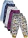 NammaBaby Unisex Cotton Pajama Pants (Multicolour,3-4 years) - Pack of 6
