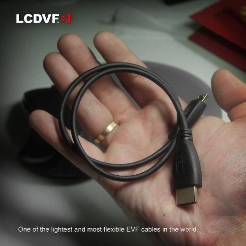 Kinotehnik LCDVFe HDMI zu Mini HDMI Kabel 50cm 0.5m EVF