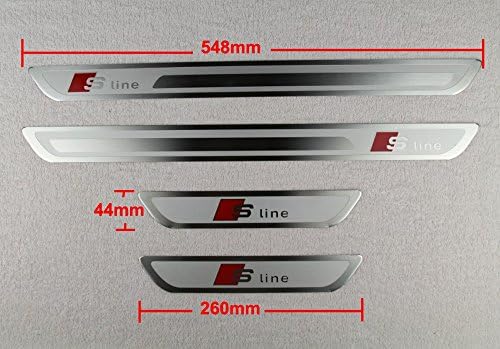 Kool Parts: AUDI S-Line Q5 Door Sill Scuff Plate Guards Protractors 2009-2017
