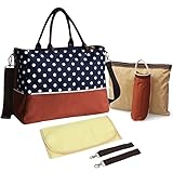Multifunktionale Baby Wickeltasche Handtasche Kinderwagen Buggy Pflegetasche Babytasche Set