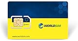 WorldSIM Europe/UK SIM Card - Plan 3