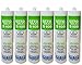 Produktbild Sparset 6x Ottoseal S105 Silikondichstoff für Dehnungs- und Anschlussfugen im Sanitärbereich - witterungs-, alterungs-, und uv-beständig, sehr gute Haftung, fungizid ausgerüstet 310ml BAHAMABEIGE