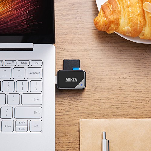 Anker USB 3.0 SD/TF 2-Slot Kartenleser Card Reader Kartenlesegerät 8-in-1 für SDXC, SDHC, SD, MMC, RS-MMC, Micro SDXC, Micro SD, Micro SDHC Karte, unterstützt UHS-I Karten - 6