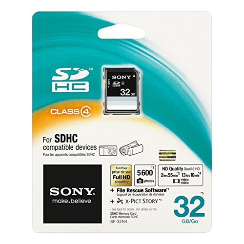 Sony SF16N4 Class 4 Standard 16GB SDHC-Speicherkarte - 5