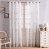 cortinas cortas para salon ikea Materiales: gasa de poliester 100%. color: Blanco mariposa, Si usted necesita el otro tamaño para emparejar con su hogar, entre en contacto con por favor con servicio de atención al cliente