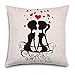 Produktbild Sdltkhy Decorative Cushion Cover Live Love Dance Throw Kissen Case 18x18 Inches